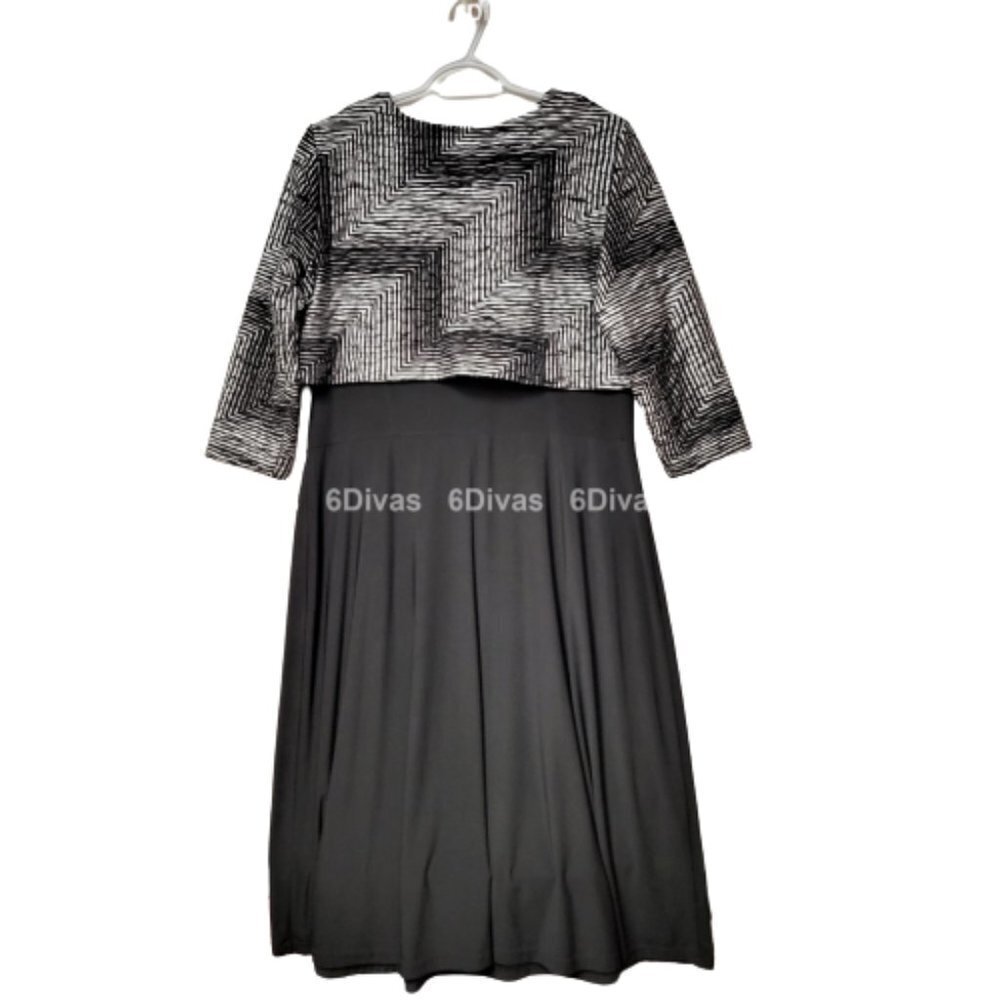Black Dress and Jacket- Sizes XL,Size 1XL - New - Picture 3 of 12